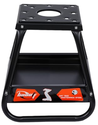 Kaeltsyn Support élévateur universel réglable en hauteur avec plateau à outils pour garage et atelier, réparation de moto