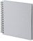 Rössler Papier 1329452176 - S.O.H.O. Wire-O Fotoalbum 230 x 230 mm, 60 offwhite Seiten, Stone, 1 Stück