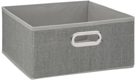 5 five simply smart MIX'n MODUL Aufbewahrungsbox 31 x 15 x 31 cm (Hellgrau China), Vlies und PP-Kunststoff, U