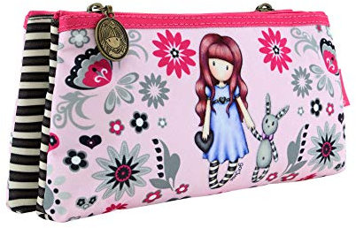 SANTORO GORJUSSEstuche DobleUnisex-KinderMünzbörsePink (Rosa)4x13x21 centimeters (W x H x L)