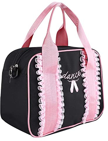 Chacerls Kinder Tanztasche Tasche,Mädchen Schule Gymnastik Rucksack Ballett Tanzschuh Tasche Mini Mädchen Baby Kind Rosa Prinzessin Tanz Ballett Handtasche Einzelne