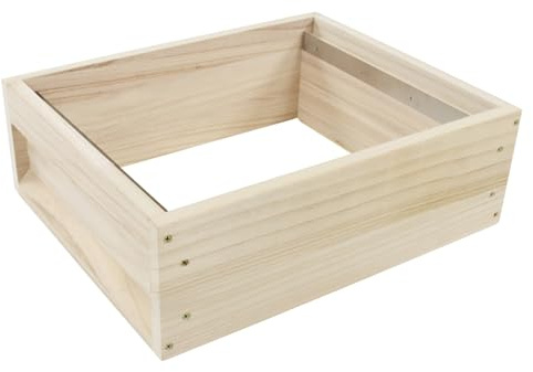 Zander Flachzarge nach Dr. Liebig für 10x Rähmchen Zarge Beute Imkerei Bienen, Exkl. Rähmchen