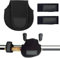 DHER Baitcasting Reel Cover Baitcasting Rollenabdeckung 1 Rollentasche +2 Angelrutenriemen,AngelzubehöR,Rollenabdeckung,Wassertropfen-Rollenschutz,Rollentasche, Rollenschutz Wassertropfen-Rollentasche