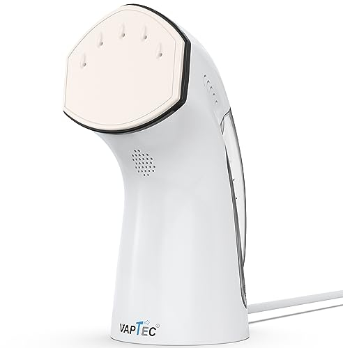 Vaporizador de mano para ropa, plancha de vapor portátil 5 en 1 para el hogar y viajes, 1000 W, 30 segundos, tanque de agua de 250 ml y guante para ropa de mano, regalos para hombres y mujeres, regalo