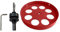 TUNEZ® Lochsäge M42 Bi-Metall Lochschneider Set mit Sechskant Dorn und Zentrierung Metallbohrer Lochsäge Kit für Holz Metall Gipskarton Eisenblech Rohr Kunststoff (255 MM)