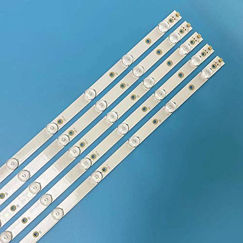 Keneddng 5pcs LED Strip 12leds LB43014 V0_00 for Philips 43 TV 43PUS6551 TPT430U3 EQLSJA.G 43PUS6501 43PUS6101 43PUS6201 43PUS7202 (Color : 2 lot)
