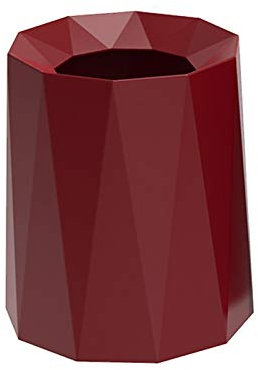 Compost bin kitchen/garbage Modern Light Luxury Trash Can Household Garbage Can without Cover Creative Large Capacity Wastebasket Recycling Bin, 6 Colors Step trash can