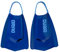 arena Powerfin Pro II Schwimmbad-Trainingsflossen, Schwimmflossen für Erwachsene, Flossen aus 100% Silikon, Komfortable Kurzflossen für das Schwimmbad, 36-37, Blau