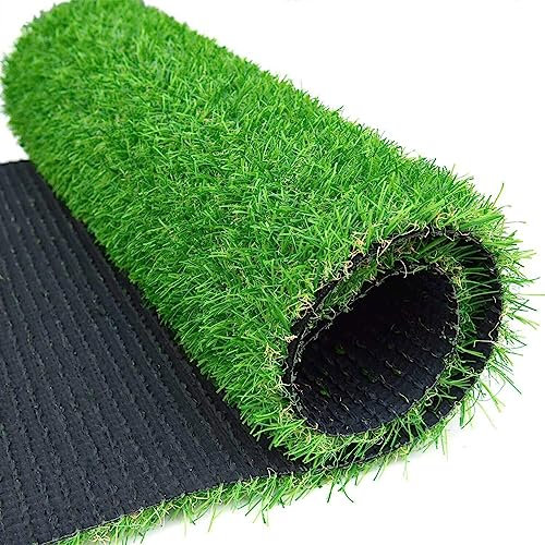 HUHJYUGE Erba Sintetica 3x6m, Erba Artificiale per Balcone, Prato Tappeto di Erba Sintetica, Alta Densità Tappeto Verde Erba Effetto Realistico, per Giardino da Esterno Piscina