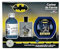 Corine de Farme - Cofanetto Batman con Eau de Toilette 50 ml, bagno schiumogeno 300 ml e scatola per gustare - Regalo per ragazzo - Profumo per bambini Profumo Muschio floreale - Gel fruttato 3 in 1