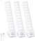 Led Lampe de Placard Dimmable, 20cm Reglette LED Cuisine Detecteur de Mouvement, 40 LED Rechargeable USB-C Sans Fil 3 Couleurs Éclairage Luminaires Intérieur pour Armoire Escalier Couloir (3 Pièce)