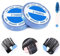 2 Rolle Tape Kleber Extensions, TPU-Material Tapes Klebestreifen Extensions Langanhaltendes Klebriges Tape,Wasserdicht Und Schweißfest Tape In Hair Extensions mit eine kleine Schere (0.8CM*3Yards)