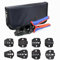 Crimpzange Kabelschuhe Set 9Pcs Aderendhülsenzange - Crimpzangen Krimpzangenset Krimpzange Kabelschuhzange Ratschen Quetschzange mit Abisolierzange 8 Wechselbacken fürAderendhülsen Kabelschuhe