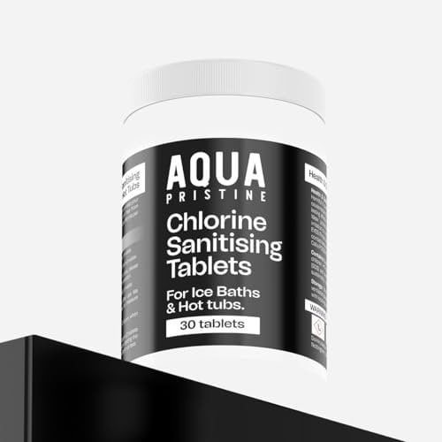 Aqua Pristine Chlorine Sanitising Tablets for Ice Baths & Hot Tubs – Fast-Dissolving, UK-Made Hot Tub Chemicals & Ice Bath Cleaner