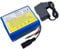 GNIUBBDB 12V 6.8Ah 3S2P E-Bike Lithium Ion Battery Pack with Charger Built-in BMS Protection Ideal for 100W Electric Bicycle Motor T Plug