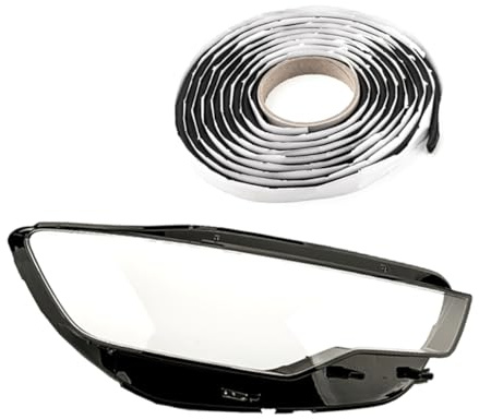 LST Scheinwerferglas Streuscheibe Frontscheinwerfer Glas Abdeckung rechts kompatibel mit Audi A6 4G C7 Allroad Avant Limousine 2010-2014