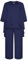 Hanna Nikole Women's Plus Size Chiffon Round Neck 2-Piece Set, Front Short, Back Long, Short-Sleeved Trouser Suit, Women's Elegant Summer for Mother of The Bride Trouser Suit, Navy Blue 24
