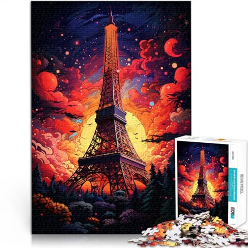 Puzzle für Erwachsene, 1000 Teile, Tokyo Tower Toy, Denkspiel, 10,27 Zoll x 14,96 Zoll, anspruchsvolles Puzzlespiel und Familienspiel