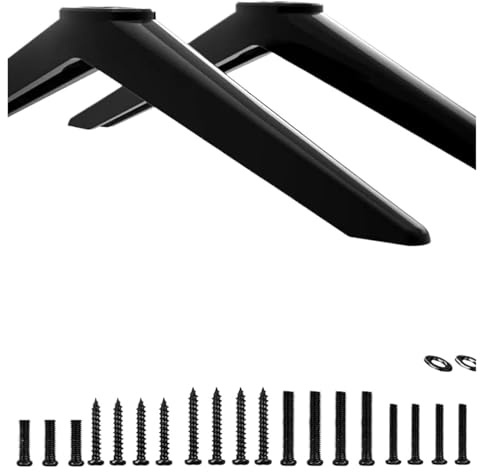 Smart TV Stand Legs, Suitable For 40 Inch 42 Inch 43 Inch 50 Inch 55 Inch Televisions.