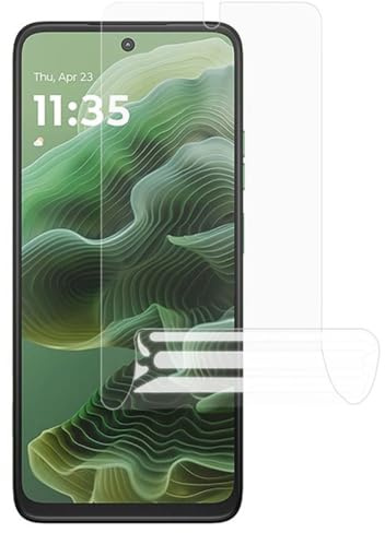 Wigento Für Motorola Moto G35 5G Full Front Screen Protector Hydrogel Schutz Folie