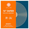 50x 12 Vinyl LP Schallplatten Hüllen | DENSITY Schutzhüllen Polyethylen für 1-3 Gatefold LPs | Premium-Qualität 100 Mikron | UV-Beständig | 323mm x 327mm | Vinyl Cover Sleeves