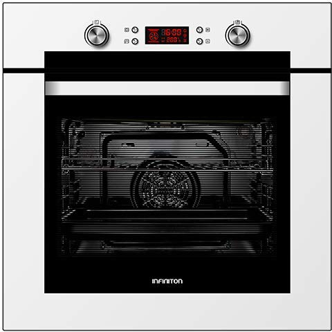Horno MULTIFUNCION INFINITON 70WH19 Blanco 70L (9 Funciones, Doble acristalamiento, Display, Led, Potencia Maxima 3000W)
