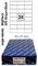 12.000 Etiketten 70 x 37 mm selbstklebend auf DIN A4 Bögen (3x8 Etiketten) - 500 Blatt Bigpack - Universell für Laser/Inkjet/Kopierer/Farblaser einsetzbar - 70x37mm 24-teilig