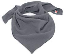 nanito Halstuch, Muslin 75 x 75 (grau)
