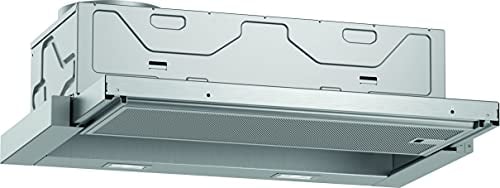 Neff D46ED22X1 - Cappa aspirante da incasso, N50, 60 cm, aria di scarico o convezione, argento metallizzato