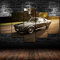 DDSDA Bilder Auto Mustang Eleanor F1 GTR Amg Wandbild 200X100 cm Vlies - Leinwand Bild XXL Format Wandbilder Wohnzimmer Modern Deko Kunstdrucke 5 Teilig Fertig Zum Aufhängen,Geschenk
