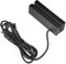 VBESTLIFE USB-Magnetstreifen-Kartenleser, MSR580 Hand Swipes Bedientes Magnetkarten-Lesegerät 3 Spuren Mag Hi-Co Swiper
