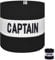 VerteLife Kapitänsband Spielführerbinde für Fußball und Rugby, Gummielastische Armbinde Kapitän Armbinde, Captains Armband für Kinder - Schwarz
