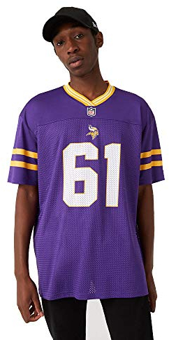 New Era Minnesota Vikings T-Shirt NFL Jersey American Football Fanshirt Lila - XL