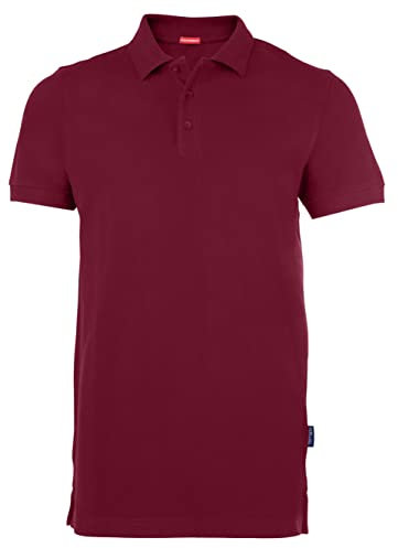 HRM Herren Heavy Performance M Polohemd, Bordeaux/Burgundy, S