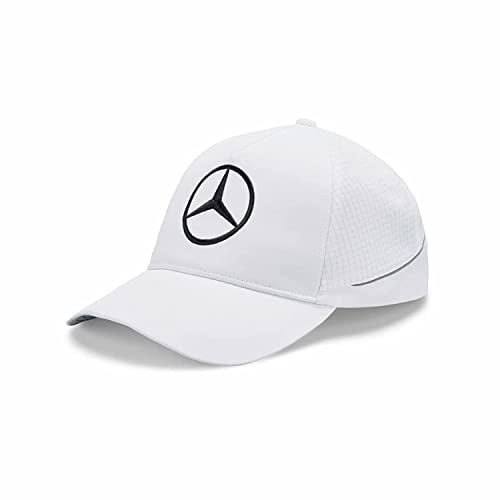 Mercedes AMG Petronas Formula One Team - Offizielle Formel 1 Merchandise Kollektion - 2022 Team Kappe - Weiß - Erwachsene - Einheitsgröße