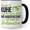 Kühe Tasse Bauer, Landwirt Geschenk lustig, Bäuerin Becher Kaffeetasse Beruf Landwirt, Tasse mit Kuh Motiv, Geschenkidee, Kaffeebecher Teetasse Landwirt