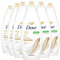Dove, Bagnodoccia Seta Preziosa, con Idratante Dermo-Naturale, Pelle Liscia Effetto Seta Dopo Ogni Doccia, Dermatologicamente Testato, 92% Biodegradabile, 12 Pezzi da 600 ml