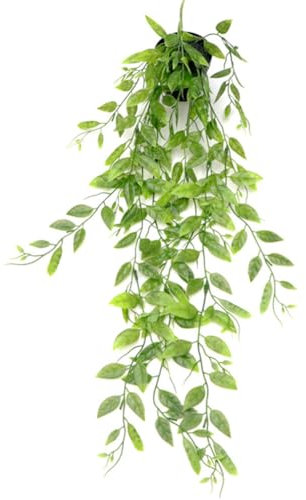 Uposao Plantes Artificielles Suspendues Feuilles D'eucalyptus avec Pots 56cm 65cm 80cm Long Plante Tombante Artificielle en Pot Lierre Artificielle Fausse Plante Deco pour La Maison Jardin