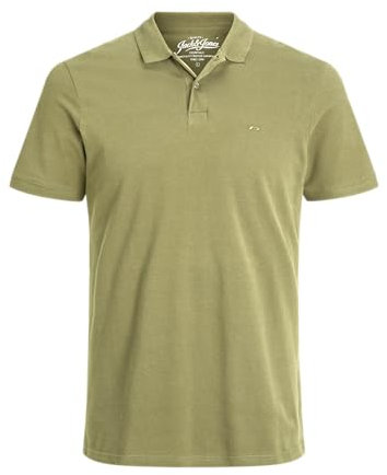 JACK & JONES Men's Jjebasic Polo SS Noos, Cedar, L