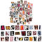 156 PCS Scrapbook Stickers, Vintage Letter Stickers for Scrapbooking DIY, for Travel Craft Calendars Suitcases Laptop