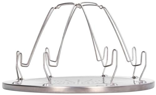 Camping Toaster Klappcamp Herd Toaster Tragbarer Edelstahl -Toaster für Gasherd 4 Schicht Propan Brot Toaster Rackhalter zum Camping -Fischerei Wandern