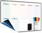 MCCORL Dry Wipe Weekly Planner Whiteboard for Fridge and Wall, Self Adhesive (Stick on Any Smooth Surface) Perfect as Family Chores Chart,Reminder and Memo Board 42 * 28cm