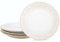 AmiCera 4 Pack Plate Set, 8.5 Inch Side Plates Dinner Plates, 21.5 Cm Flower Patterns White Dinner Plates Set for Meals, Kids Ceramic Plates for Dessert, Dishwasher & Microwave Safe