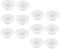 CRILSTYLEO 12Pcs Swing Top Bottle Washers Seal Gaskets for Home Brewing Beer Soda Replacement Sealing Pads Easy Installation for Fermentation Maintenance