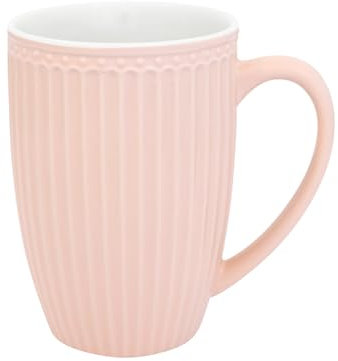 GreenGate Alice Becher mit Henkel groß Pale pink 0,5l