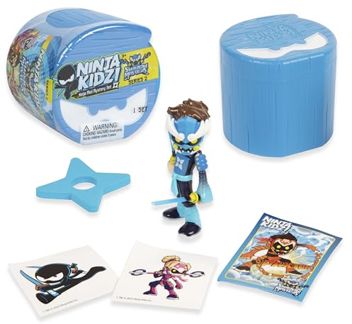 Ninja Kidz Mini Mystery Set Mini Mystery Set with 5 Exciting Toys to Discover inside, Officially Licensed Ninja Kidz Merch