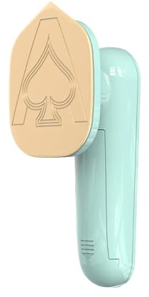 Vaporizador de ropa, Plancha De Para Colgar, 32W, Baja Potencia, Eléctrica Para El Hogar, Mini Vaporizador Portátil Pequeño Para Ropa, Doble Propósito para viajes y hogar(Green)