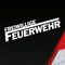 Auto Aufkleber Freiwillige Feuerwehr langes F Leben 19,5x4,5 cm Weiss Matt Sticker Heckscheibenaufkleber