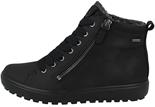 ECCO Soft 7 W Tred GTX Hi, Stivali Donna, Nero (Black), 36 EU