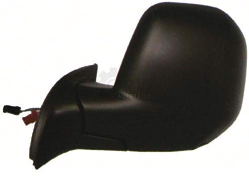 Diederichs Auenspiegel links fr Citron Berlingo II Peugeot Partner II Bj. 08->>, elek., beheizbar, elektr. verstellbar, konvex, Glas, Mittel, Spiegelgehuse, langem Arm